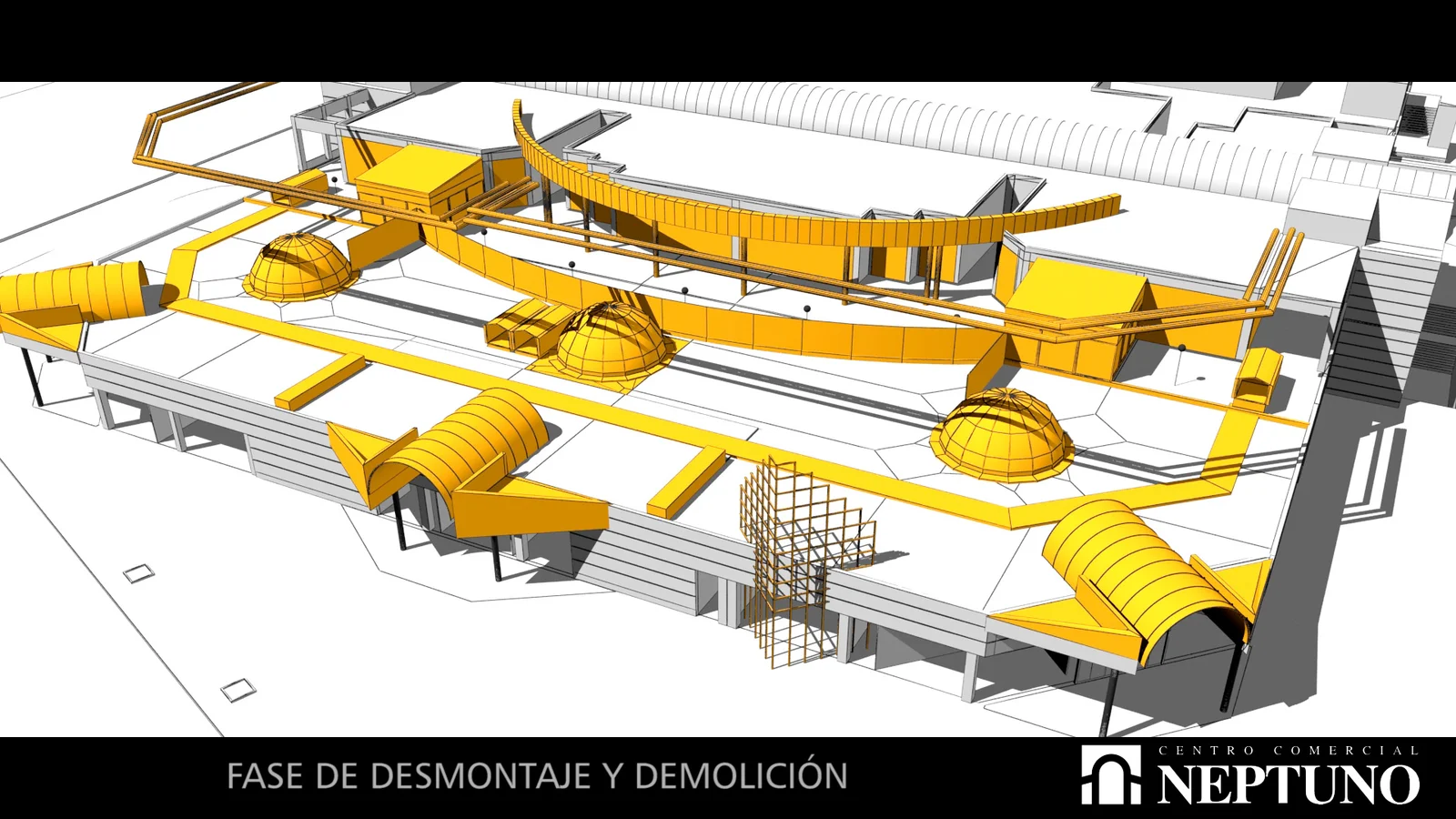 Fase de desmontaje y demolición